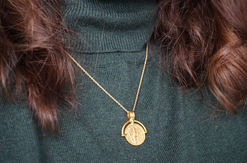 Missoma Roman Arc Coin Necklace