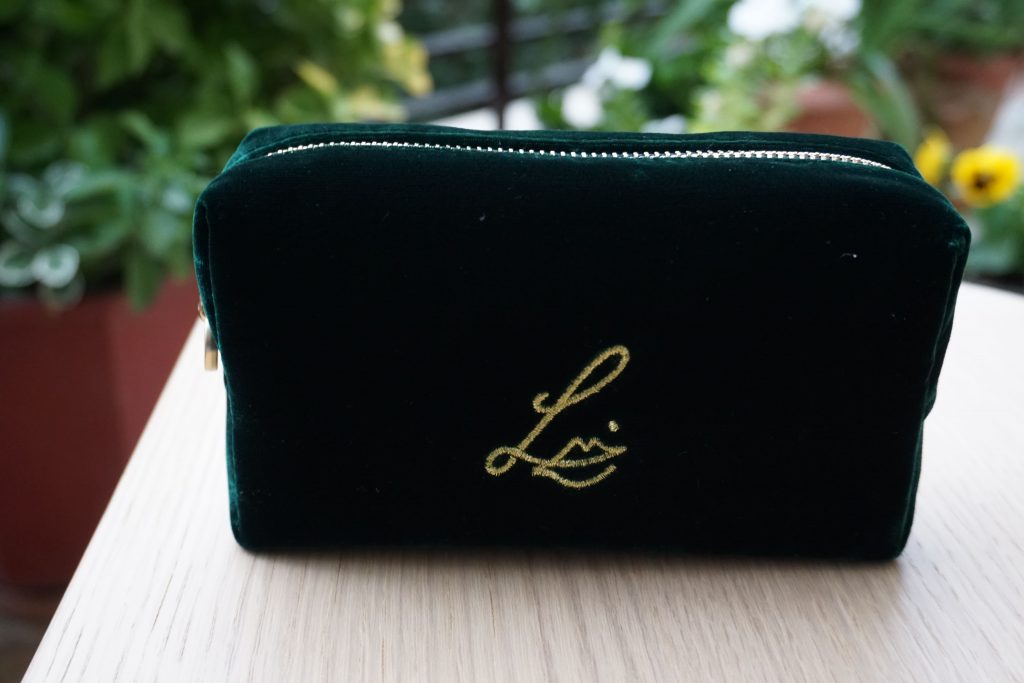 Lisa Eldridge Green Makeup Bag