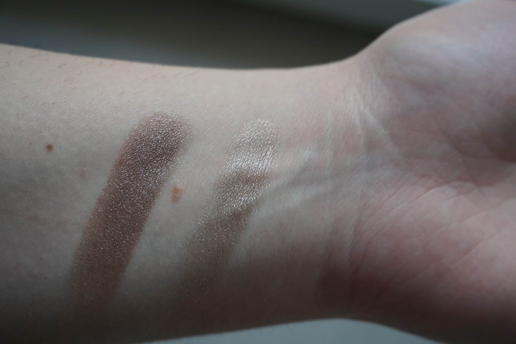 Chantecaille Tibet Eyeshadow swatches